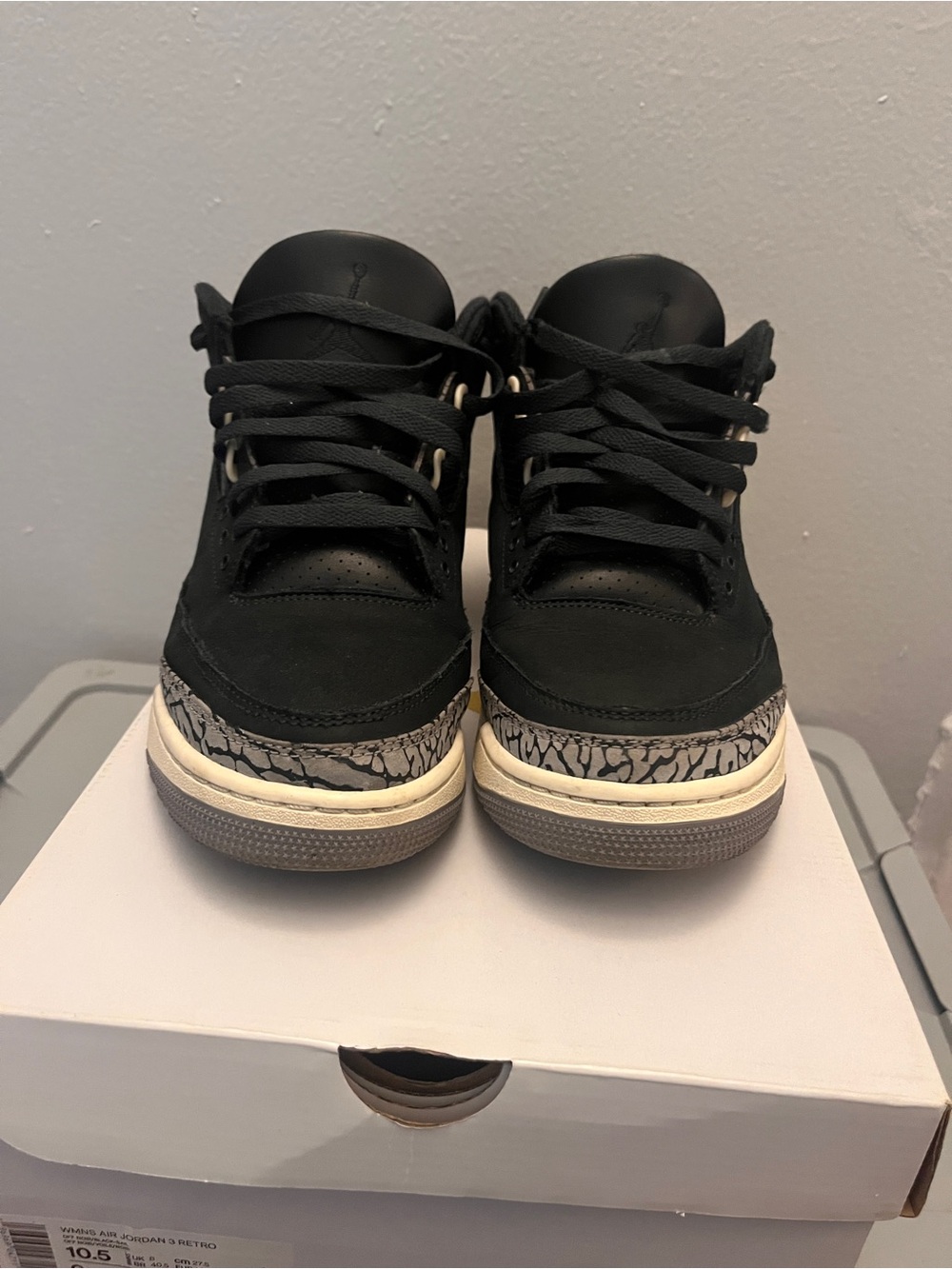 Jordan 3 retro “off noir”